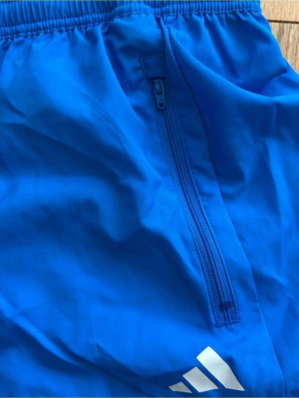 NWT Adidas blue shorts men XL
